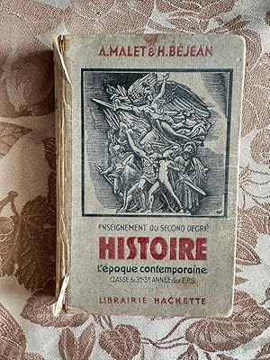 Immagine del venditore per L'�poque contemporaine venduto da D�mons & Merveilles