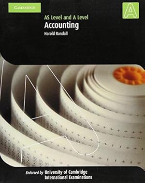 Seller image for Accounting A Level and AS Level for sale by WeBuyBooks