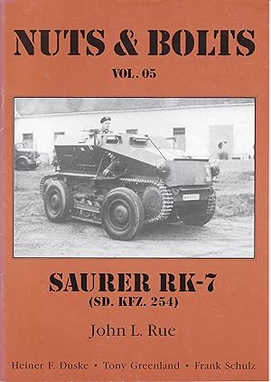 Imagen del vendedor de Saurer RK-7 (Sd. Kfz. 254) a la venta por Antiquariat Torsten Bernhardt eK