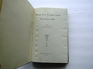 Seller image for Letters from Foreign Lands to The Home Folks for sale by JBK Books