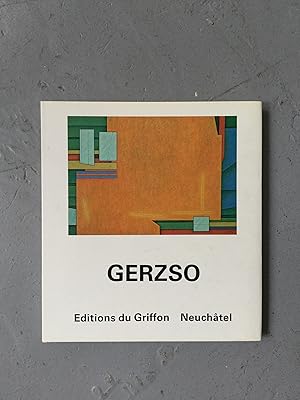 Imagen del vendedor de Gerzso a la venta por Librairie chemin des arts