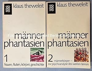 Bild des Verkufers fr Mnnerphantasien (Band 1 und Band 2; rororo Sachbuch 7299 und 7300 cplt.) zum Verkauf von Antiquariat Bernhard