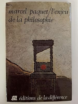 Seller image for L'enjeu de la philosophie for sale by LIBRAIRIE GIL-ARTGIL SARL