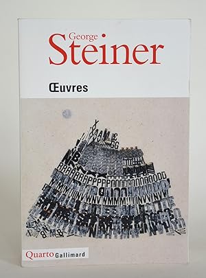 Image du vendeur pour George Steiner : Oeuvres mis en vente par Librairie Raimbeau