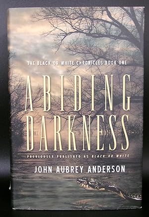 Imagen del vendedor de ABIDING DARKNESS: A Novel a la venta por BOOKFELLOWS Fine Books, ABAA