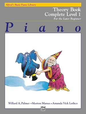 Immagine del venditore per Alfred's Basic Piano Library Piano Course, Theory Book Complete Level 1 : For the Later Beginner venduto da GreatBookPrices