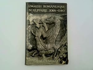 Bild des Verkufers fr English romanesque sculpture, 1066-1140 zum Verkauf von Goldstone Rare Books