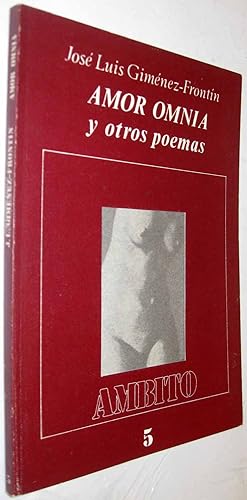 Bild des Verkufers fr (S1) - AMOR OMNIA Y OTROS POEMAS zum Verkauf von UNIO11 IMPORT S.L.