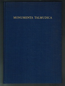 Image du vendeur pour Monumenta Talmudica, Zweiter Band: Recht. - mis en vente par Libresso Antiquariat, Jens Hagedorn