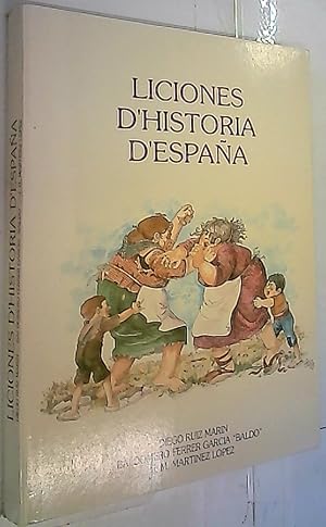 Bild des Verkufers fr Liciones d'historia d'Espaa zum Verkauf von Librera La Candela