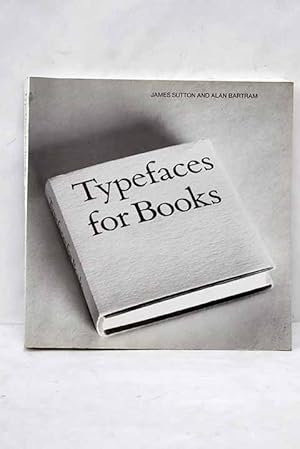 Bild des Verkufers fr Typefaces for books zum Verkauf von Alcan Libros