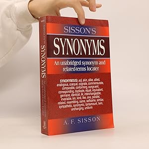 Bild des Verkufers fr Sisson's Synonyms zum Verkauf von Bookbot