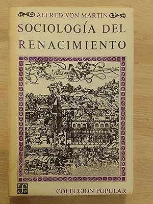 Seller image for Sociologa del Renacimiento for sale by Librera Eleutheria