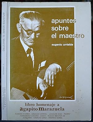 Imagen del vendedor de Apuntes el Maestro. Libro Homenaje a Agapito Marazuela a la venta por Gurra's Books