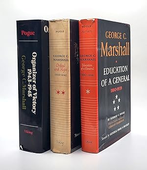 Image du vendeur pour GEORGE C. MARSHALL [Volumes 1-3] [Signed] mis en vente par Second Story Books, ABAA