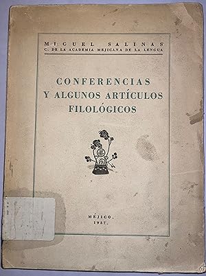 Conferencias y algunos artículos Filológicos