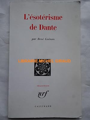 L'Ésotérisme de Dante