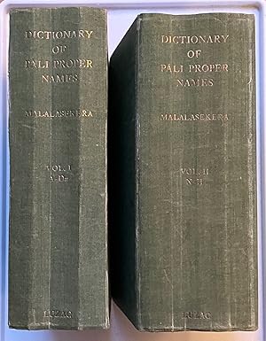Dictionary of Pali proper names [2 volume set]