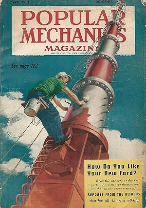 Seller image for Popular Science Monthly Mechanics April 1951 for sale by Warren Hahn