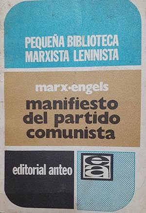 Manifiesto del Partido Comunista