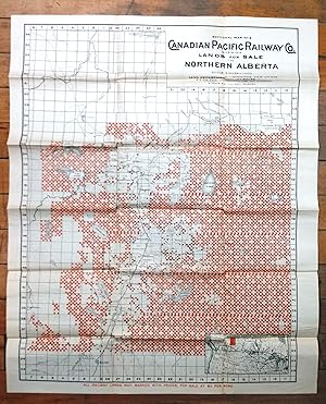 Sectional Map No. 6, Canadian Pacific Railway Co. Shewing Lands For Sale in Northern Alberta