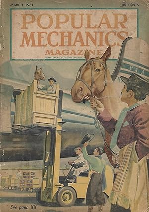 Seller image for Popular Science Monthly Mechanics March 1951 for sale by Warren Hahn