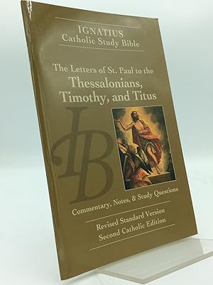 Bild des Verkufers fr THE LETTERS OF SAINT PAUL TO THE THESSALONIANS, TIMOTHY, AND TITUS zum Verkauf von Kubik Fine Books Ltd., ABAA