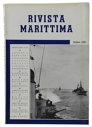 RIVISTA MARITTIMA - Ottobre 1960: