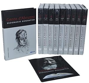 GENTE D'ABRUZZO. Dizionario biografico degli abruzzesi illustri [completo in 10 volumi, NUOVO]:
