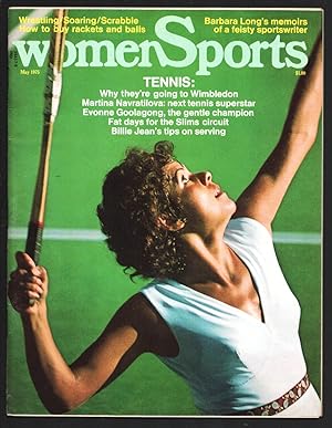 Seller image for WomenSports 5/1975-Evonne Goolagong cover & story-Billy Jean King-Higher grade-FN for sale by DTA Collectibles