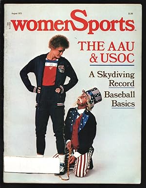 Seller image for WomenSports 8/1975-Mary Rife-Rosie Casals-Female Sky divers-Billie Jean King-FN for sale by DTA Collectibles