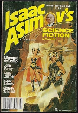 Imagen del vendedor de ISAAC ASIMOV'S Science Fiction: January, Jan. - February, Feb. 1978 ("The Barbie Murders") a la venta por Books from the Crypt