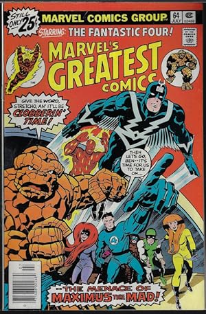 MARVEL'S GREATEST COMICS: July #64 (Fantastic Four)