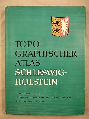 Topographischer Atlas Schleswig-Holstein.