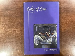 Bild des Verkufers fr Color Of Law (signed) zum Verkauf von Tombstone Books