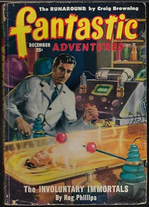 Seller image for FANTASTIC ADVENTURES: December, Dec. 1949 for sale by Books from the Crypt