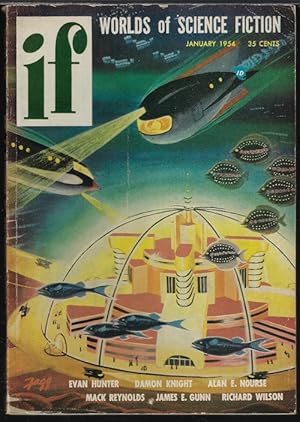 Bild des Verkufers fr IF; Worlds of Science Fiction: January, Jan. 1954 zum Verkauf von Books from the Crypt