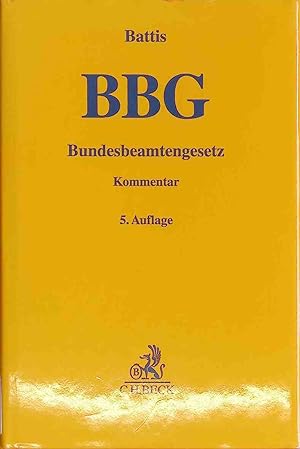 Seller image for Bundesbeamtengesetz : Kommentar. for sale by books4less (Versandantiquariat Petra Gros GmbH & Co. KG)