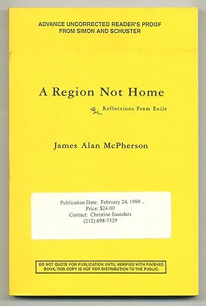 Seller image for A Region Not Home: Reflections from Exile for sale by Between the Covers-Rare Books, Inc. ABAA