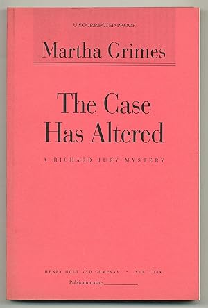 Imagen del vendedor de The Case Has Altered a la venta por Between the Covers-Rare Books, Inc. ABAA