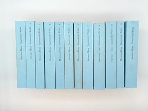 Hermann Hesse. Gesammelte Werke in12 Bänden. werkausgabe edition suhrkamp.
