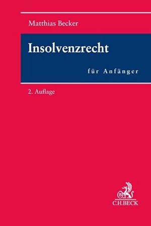 Seller image for Insolvenzrecht fr Anfnger for sale by Rheinberg-Buch Andreas Meier eK