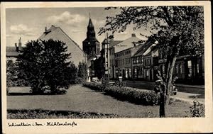 Ansichtskarte / Postkarte Schivelbein Pommern, Mühlenstraße