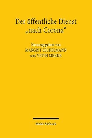 Bild des Verkufers fr Der ffentliche Dienst "nach Corona" zum Verkauf von Wegmann1855