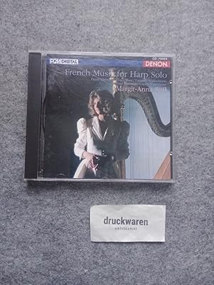 Imagen del vendedor de French Music for Harp Solo : Faur, Debussy, Ravel, Ibert, Tournier, . [Audio CD]. a la venta por Druckwaren Antiquariat