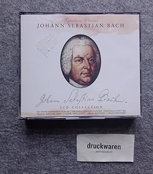 Bild des Verkufers fr Johann Sebastian Bach : Meisterstcke/ Master Pieces [5 Audio CDs]. Signature Classics. zum Verkauf von Druckwaren Antiquariat