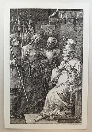 Seller image for Kupfertiefdruck v. 1918. Christus vor Kaiphas. 1512. for sale by ANTIQUARIAT Franke BRUDDENBOOKS