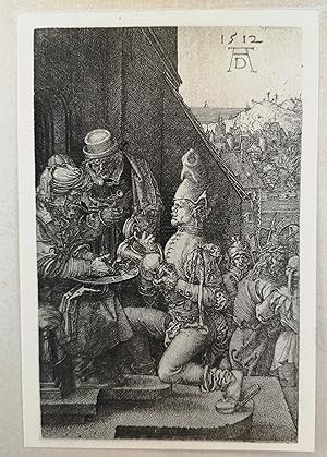 Seller image for Kupfertiefdruck v. 1918. Die Handwaschung des Pilatus. 1512. for sale by ANTIQUARIAT Franke BRUDDENBOOKS