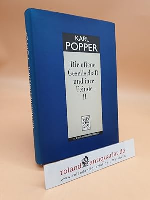 Die offene Gesellschaft und ihre Feinde II (Band 2): Falsche Propheten. Hegel, Marx und die Folgen.