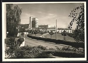 Bild des Verkufers fr Ansichtskarte Stuttgart, Hhenrestaurant Schnblick in der Weissenhofsiedlung zum Verkauf von Bartko-Reher